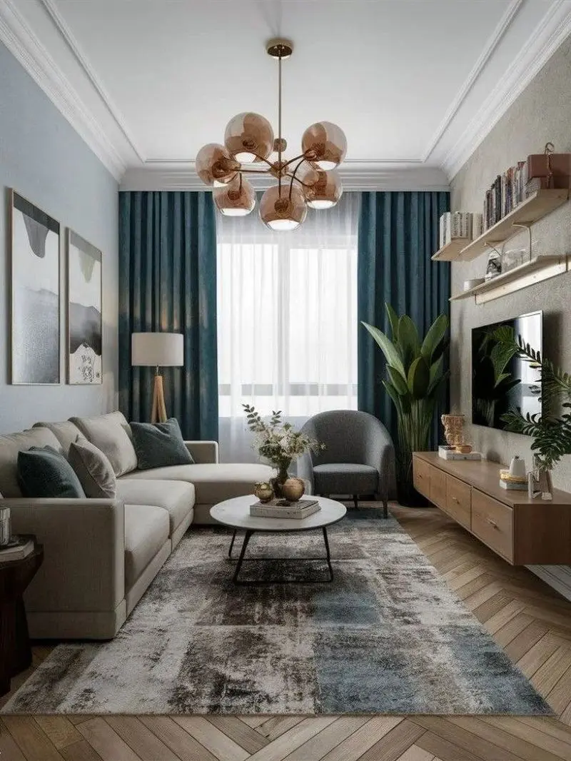 دکوراسیون خانه های کوچک 60 متری | ترفندهای طلایی و ایده های خلاقانه شیک و کاربردی دکوراسیون خانه های کوچک 60 متری برای نوروز ۱۴۰۵ که عروس های خوش سلیقه ازش کلی ایده میگیرن!