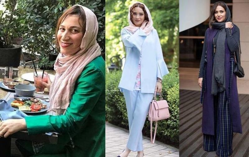 فلامک جنیدی، پریناز ایزدیار و بهنوش طباطبایی با قد 172