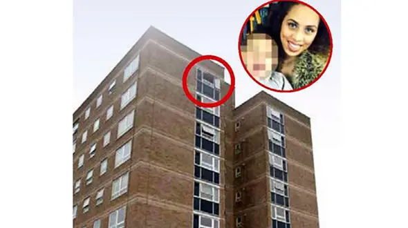پرت کردن زن 22 ساله از طبقه هشتم برج / شوهر 26 ساله دستگیر شد + عکس
