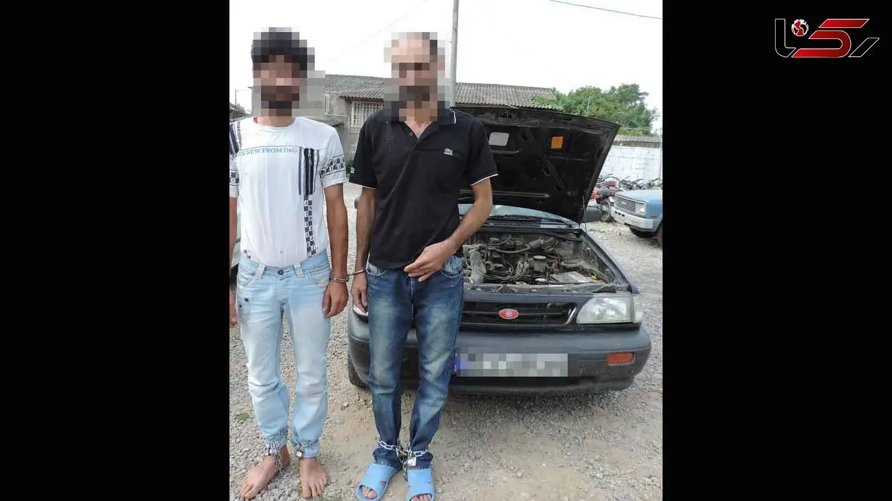شک پلیس به پراید کار دست 2 سرنشین آن داد + عکس 