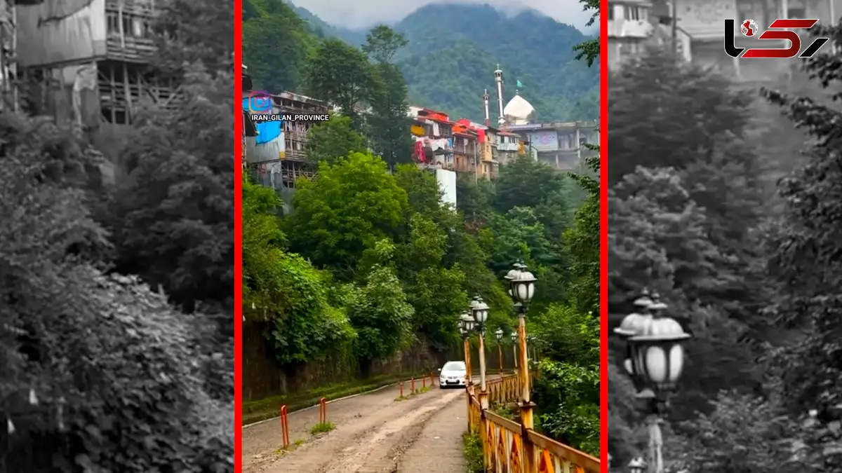فیلم روستای جنگلی امام زاده ابراهیم