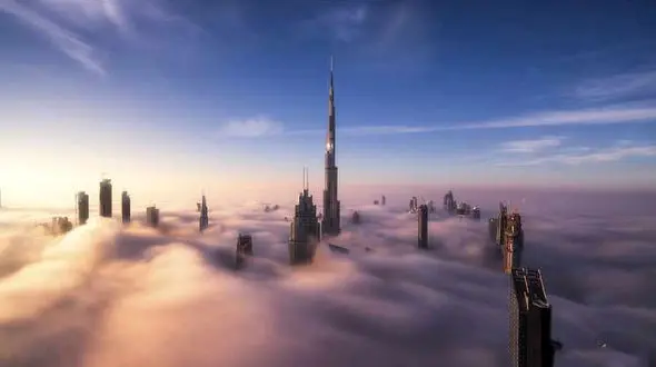 تماشای مناظر مه آلود و رویایی  دبی را از دست ندهید!