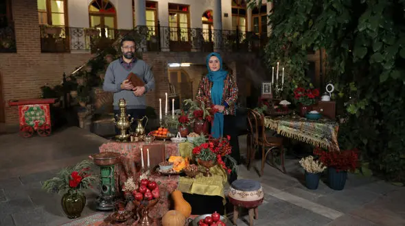 مجریان سه ملیتی «ترنج و انار» معرفی شدند/ انتشار تیزر برنامه شب یلدای شبکه آی فیلم