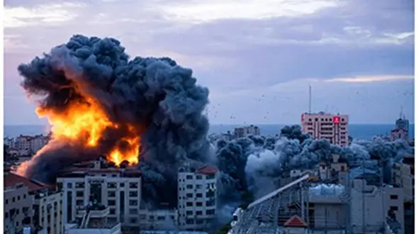 حمله اسرائیل به محل نشست فرماندهان سپاه پاسداران و حزب الله در دمشق سوریه/۲۴ کشته و زخمی تا این لحظه/ ادعای ترور یک مقام بلند پایه نظامی ایران