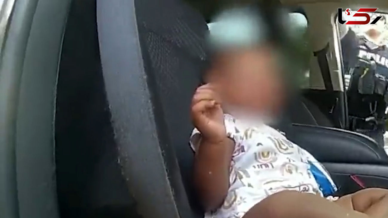 فیلم نجات نوزاد از ماشین ربوده شده ! / دختر از تشنگی بی حال بود !	