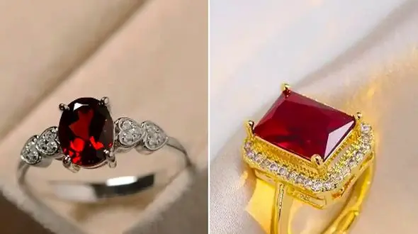 15 مدل انگشتر یاقوت زنانه که در سال جدید ترند شده‌ اند