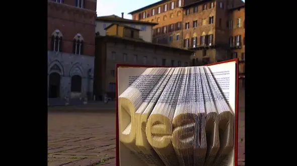 هنر تبدیل کتاب به مجسمه +فیلم