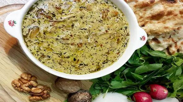 این غذای محلی سرشار از کلسیم است/کله جوش با طعم نعناع