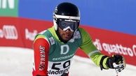 صعود بزرگ اسکی باز ایرانی در مارپیچ کوچک قهرمانی جهان