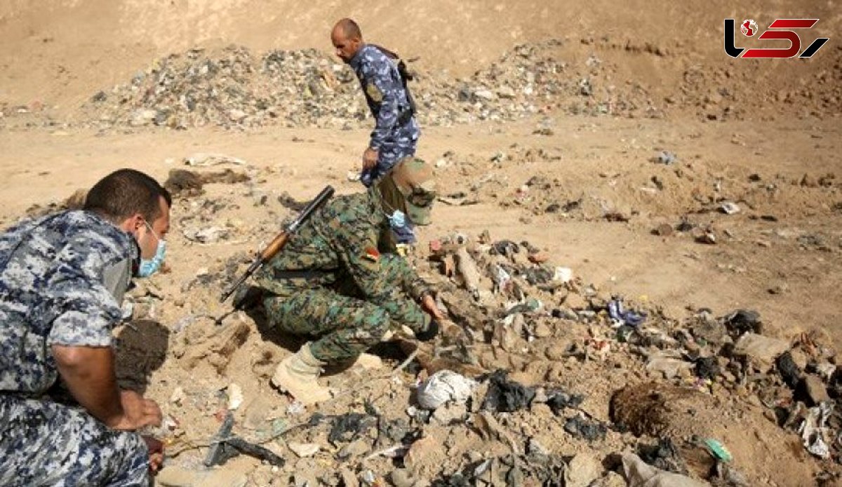 «حشدالشعبی» گور جمعی در منطقه «الشرقاط» کشف کرد