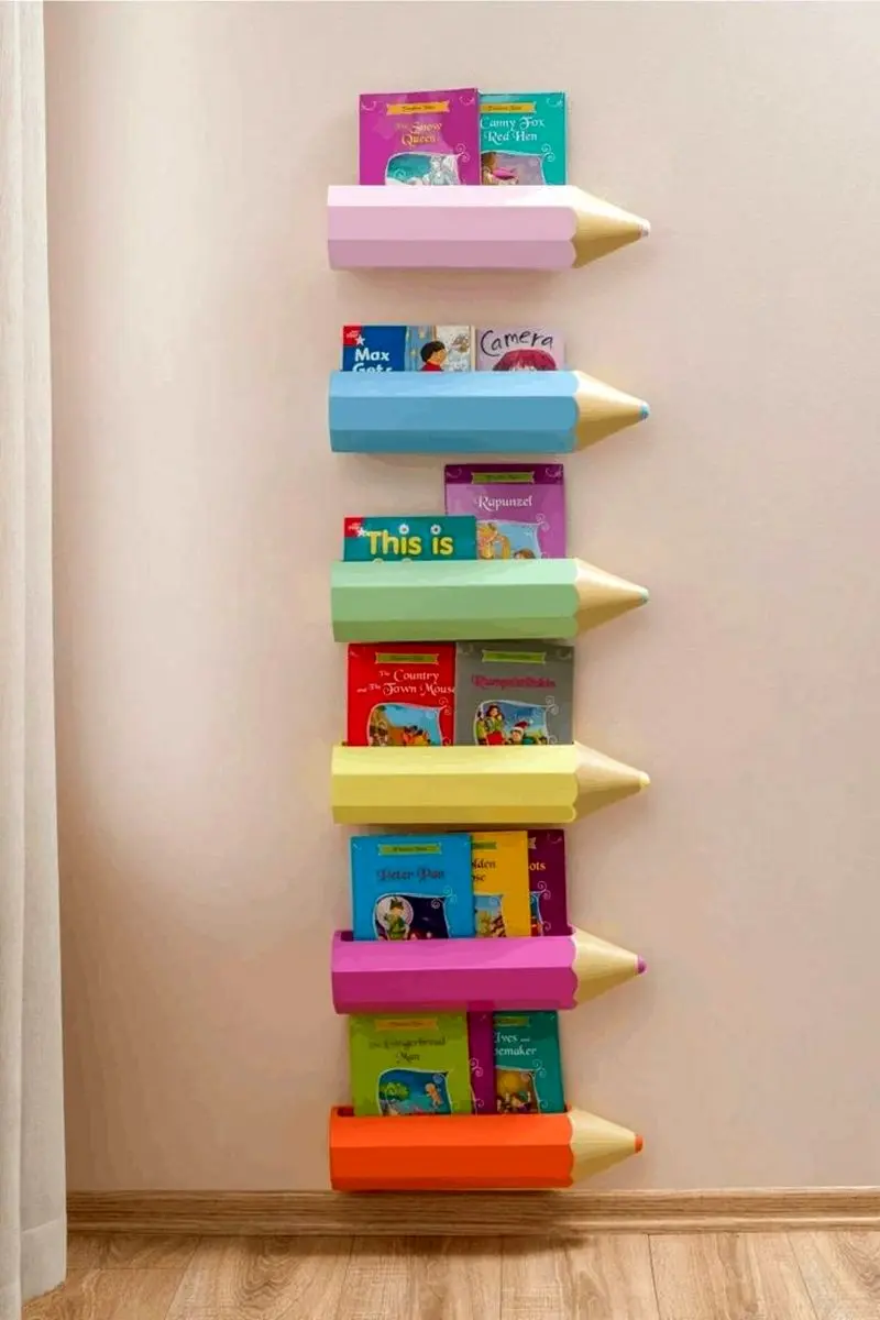 کتابخانه فانتزی اتاق کودک