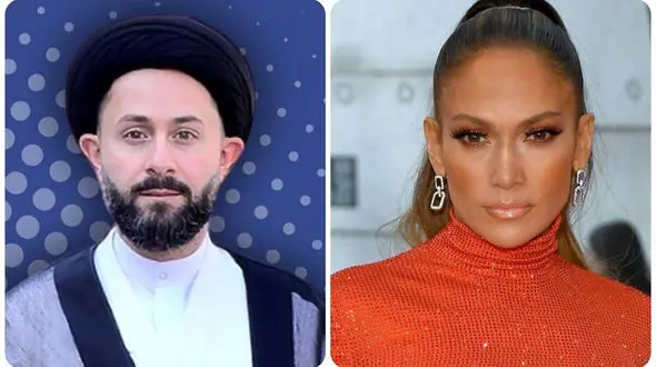 روحانی ایرانی مورد علاقه جنیفر لوپز کیست؟ ! / سید جواد قزوینی جنجال تازه جنیفر !