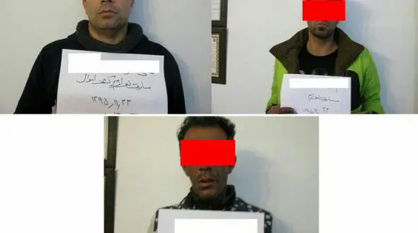 3 دزد که به محله خودشان دستبرد می زدند/ پلیس کلانتری نبرد تهران آنها را دستگیر کرد+ عکس