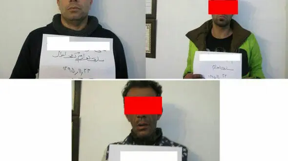 3 دزد که به محله خودشان دستبرد می زدند/ پلیس کلانتری نبرد تهران آنها را دستگیر کرد+ عکس