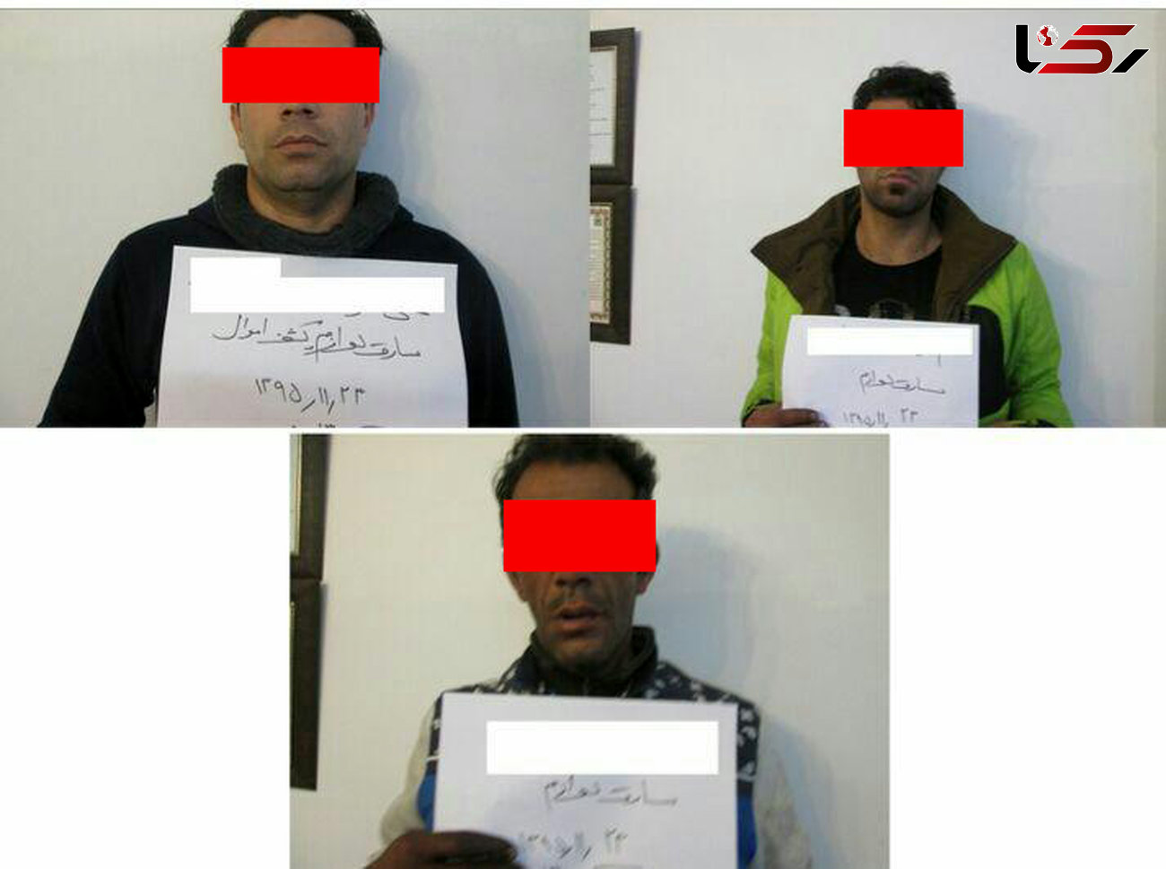 3 دزد که به محله خودشان دستبرد می زدند/ پلیس کلانتری نبرد تهران آنها را دستگیر کرد+ عکس