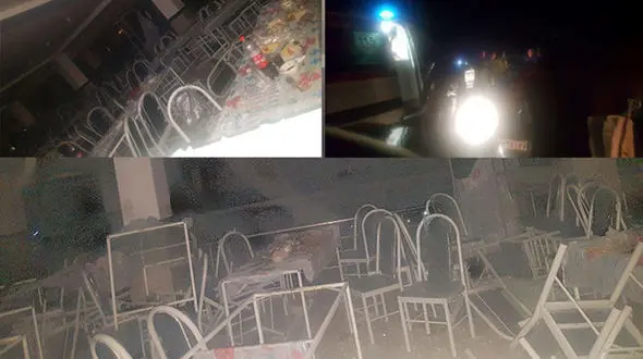 حال یک مادر و دختر مصدوم حادثه تالار عروسی در سقز وخیم است + فیلم