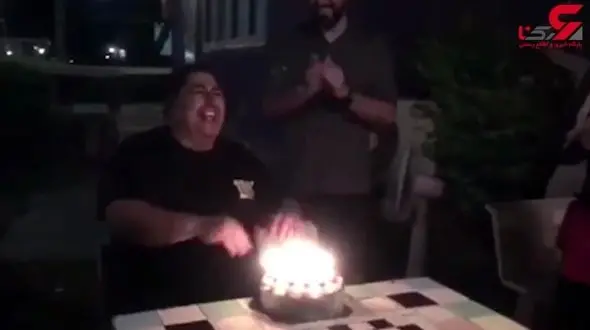 رقص فرهاد اصلانی در تولدش / در اندونزی صورت گرفت + فیلم