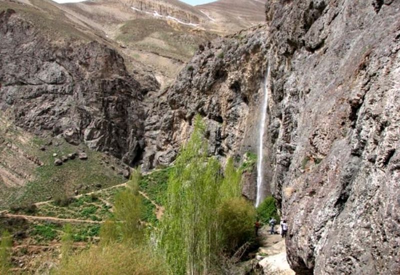 آبشار روستای سنگان