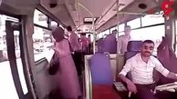 فیلمی هولناک از مرگ دختر 18 ساله هنگام پیاده شدن از اتوبوس+ فیلم 