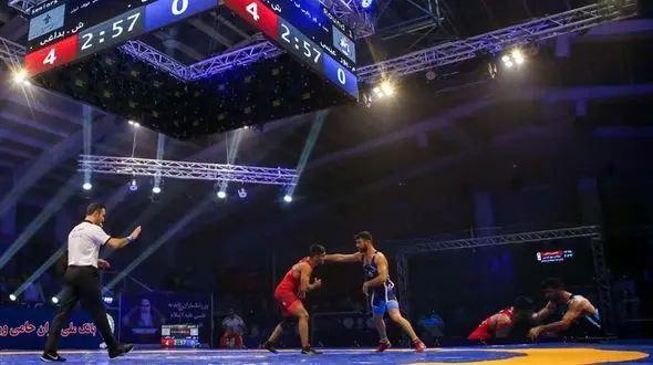 فینالیست های لیگ برتر کشتی آزاد مشخص شدند/ قدرتنمایی ستاره های ایران و روسیه!