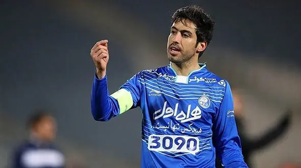 خداحافظی خسرو حیدری با استقلال+عکس