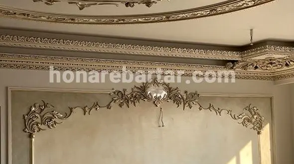 انواع گچبری‌ اتاق پذیرایی+ نکات راهنمای انتخاب بهترین مدل