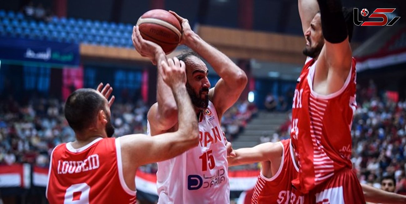 برد آسان تیم ملی بسکتبال مقابل سوریه