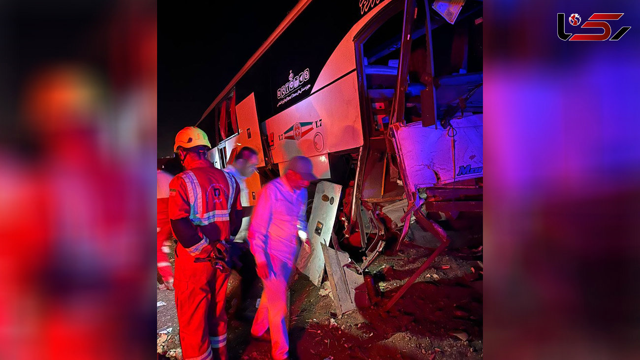 21 کشته و زخمی در انحراف اتوبوس مسافربری اتوبان قزوین به زنجان + جزییات