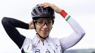 اولین حضور یک بانوی ایرانی در دوچرخه سواری قهرمانی جهان/ فرانک پرتوآذر در گلاسکو رکاب می زند