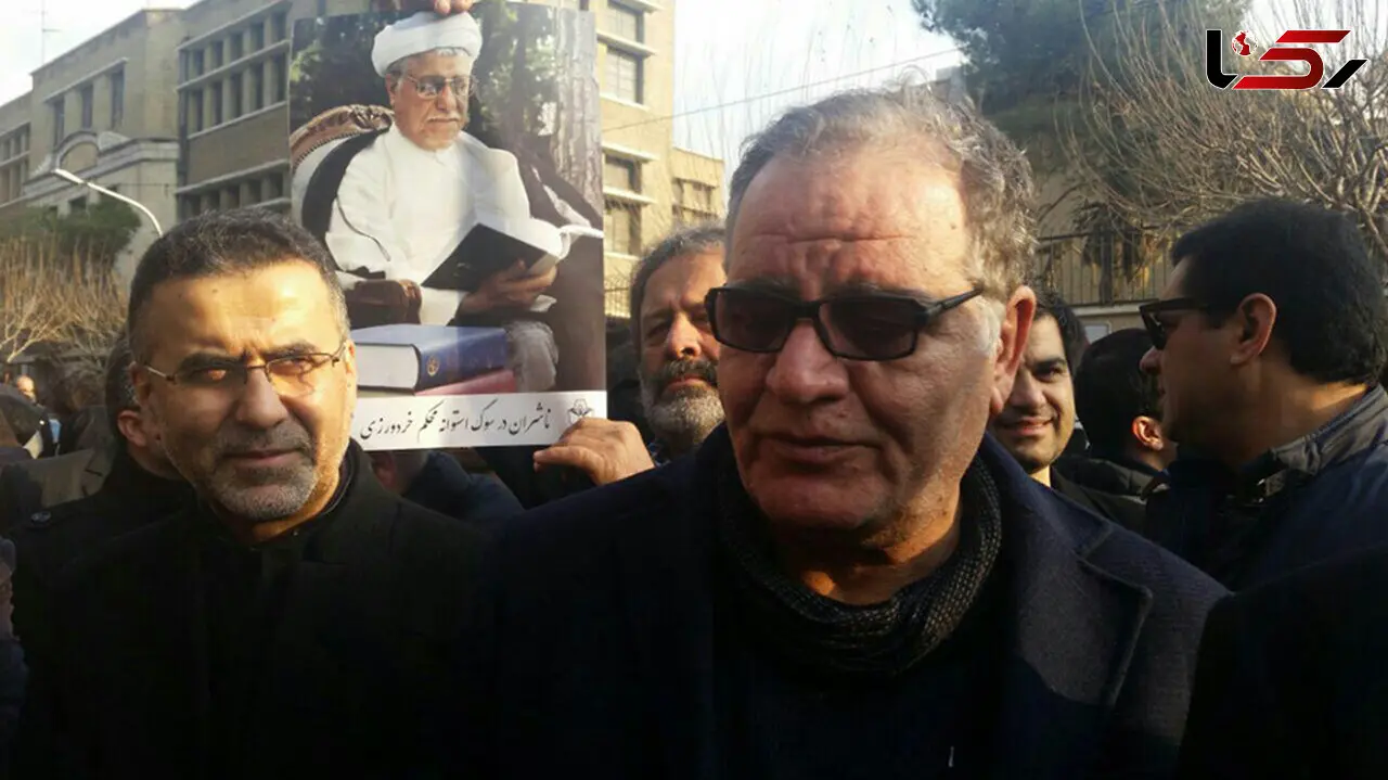 حضور هنرمندان در مراسم تشییع آیت‌الله رفسنجانی+عکس
