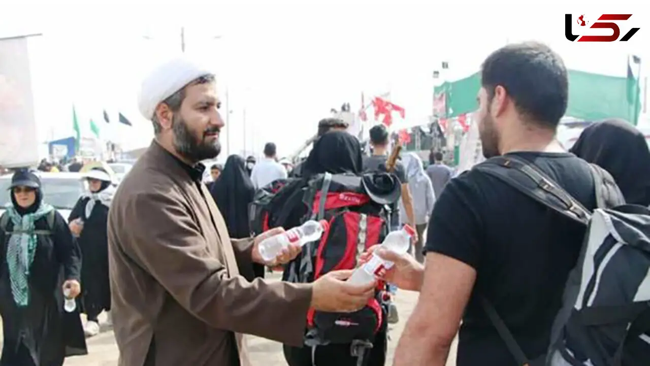 خادمی امام حسین (ع) با پوشش خاص و متفاوت در مرز چذابه+تصاویر 