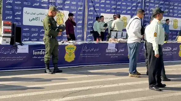 اولین گزارش خبرنگار رکنا از دستگیری 240 سارق و مالخر در تهران + فیلم
