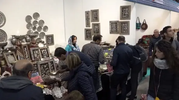 ایران مهمان بزرگترین نمایشگاه صنایع دستی جهان + فیلم 