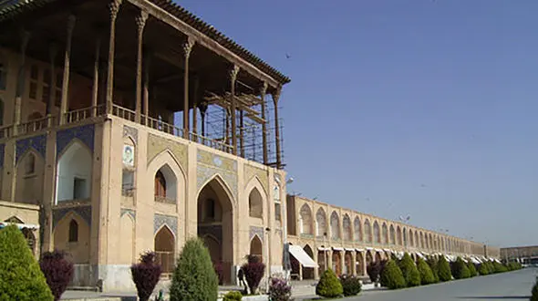 آتش سوزی هولناک در نزدیکی عالی قاپو