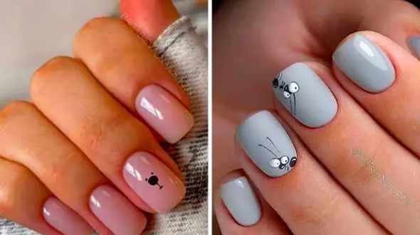 طراحی ناخن مینیمال حیوانات؛ 15 سبک ساده و چشمگیر برای علاقه‌ مندان