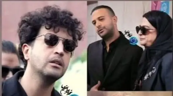 فیلم / نگاهی به حال و هوای تلخ احساسی خانواده و ضجه های مهرداد صدیقیان در مراسم ختم پدرش/ از اشک‌های مادرش تا چهره غمگین برادرش