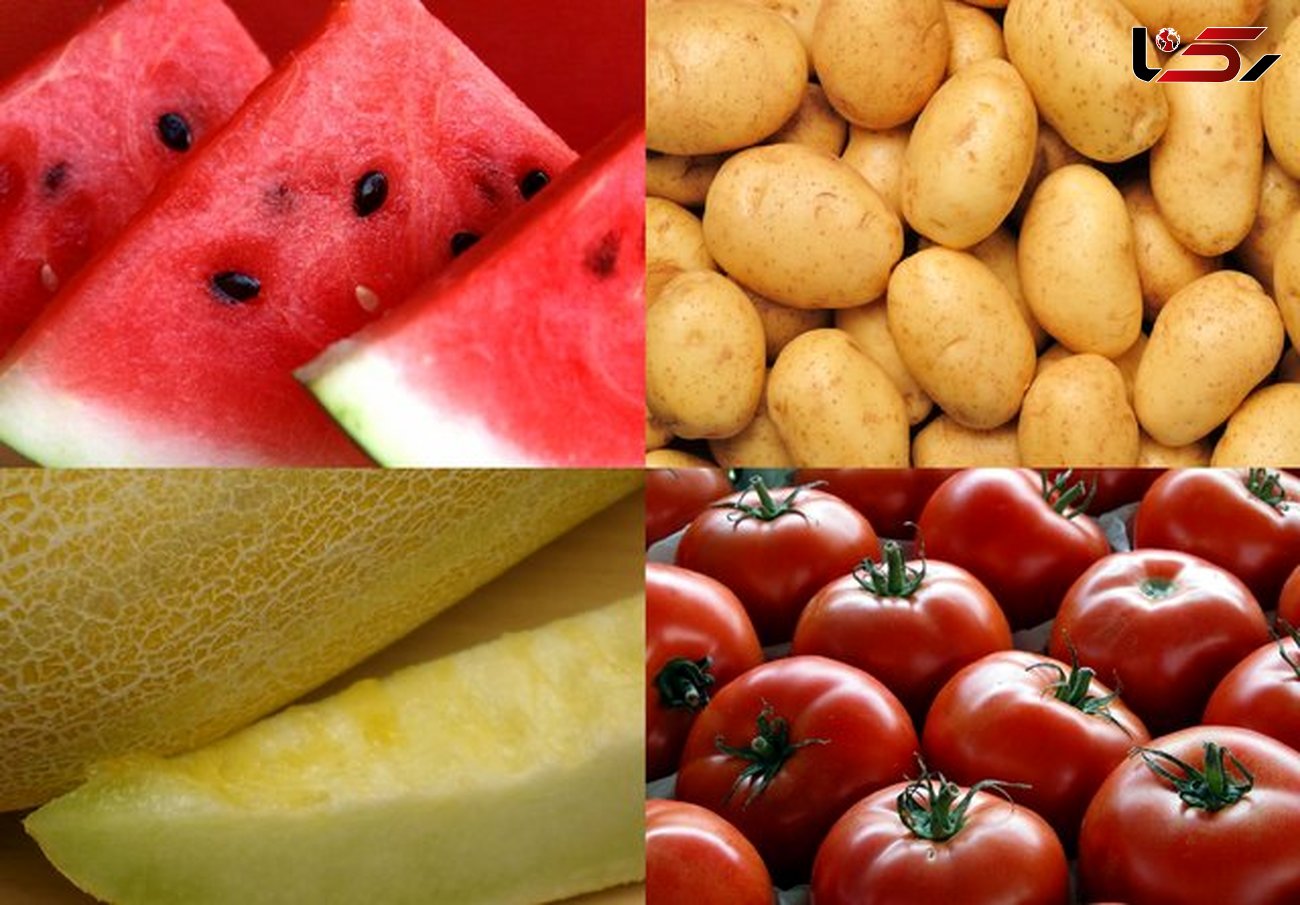 سیب زمینی، هندوانه و گوجه فرنگی، پرفروش‌ترین محصولات میوه و تره بار
