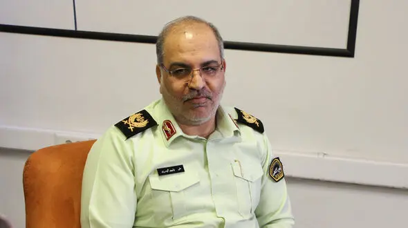 هیچ دانش آموزی بین مجرمان بازداشتی نداشتیم / سردار گودرزی مطرح کرد + فیلم 
