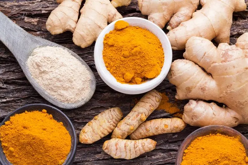 زنجبیل و زردچوبه