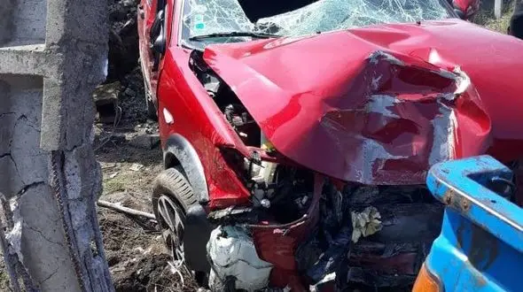 5 قربانی در تصادف شدید 206 + عکس