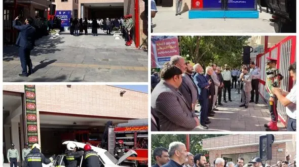 ضریب ایمنی مرکز اصفهان ارتقا یافت/ افتتاح ایستگاه آتش‌نشانی چهارباغ + فیلم عملیات نجات