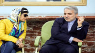  ملاقات معاون حسن روحانی با مریم حیدرزاده !+عکس 