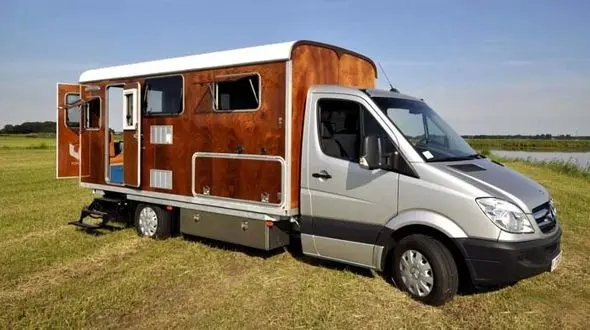 کاروان هلندی برای کسانی که عشق سفر هستند! +عکس 