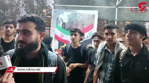 خدمت رسانی موکب شهدای فراجا در پایانه مرزی شلمچه + فیلم