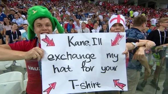 درخواست عجیب یک هوادار از بازیکن انگلیسی + عکس