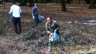 پاکسازی جنگل کردکوی از زباله آغاز شد