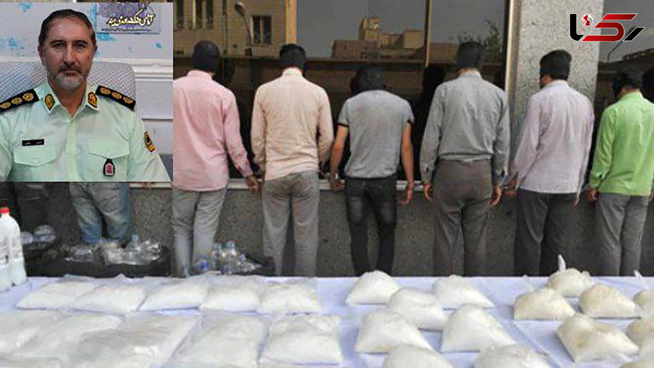 بازداشت سوداگران مرگ و خرده فروشان  با ۱۶۹ کیلوگرم انواع مواد مخدر در میانه