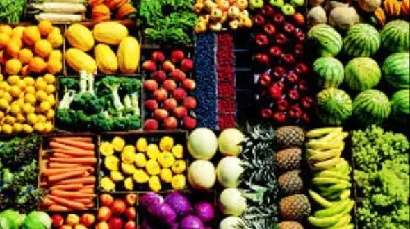 نرخ انواع سبزیجات و میوه در بازار امروز