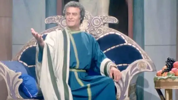 تغییر چهره بهت آور «دیوکلتیانوس» سریال مردان آنجلس در 73 سالگی