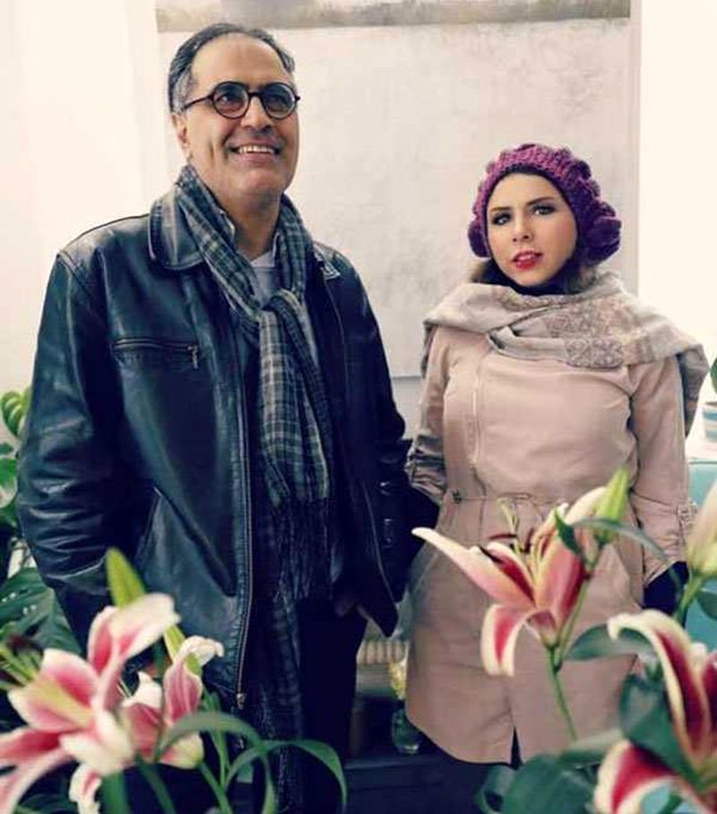 بازیگر قصه های مجید و همسرش